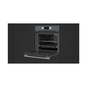 Teka HLB 8400 ST 70 Lt A+ Enerji Sınıfı Dijital Retro Tam Boy Ankastre Fırın Siyah