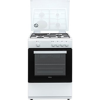 Regal SF 5361 Ocaklı Enerji Sınıfı Analog Retro Elektrikli Tam Boy Fırın Beyaz