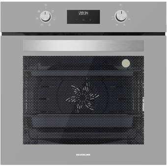 Silverline BO6502S02 72 Lt A Enerji Sınıfı Dijital Retro Tam Boy Fırın Gri