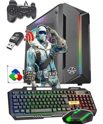 Warbox GOGO MİX XEON X5650 Harici Radeon R7 240 Intel Xeon x5650 16 GB Ram 120 GB HDD + 120 GB SSD Tower FreeDos Masaüstü Bilgisayar
