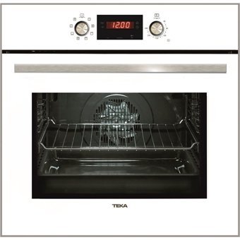 Teka HAK 629 WH 65 Lt A Enerji Sınıfı Dijital Retro Tam Boy Ankastre Fırın Beyaz