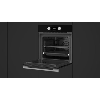 Teka HLB 8400 BK 70 Lt A+ Enerji Sınıfı Dijital Retro Tam Boy Ankastre Fırın Siyah
