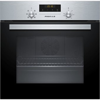 Profilo FRTA122J 66 Lt A Enerji Sınıfı Analog Retro Tam Boy Ankastre Fırın Gri