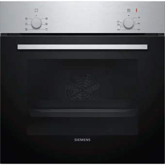 Siemens HB010FBR1T 66 Lt A Enerji Sınıfı Analog Retro Tam Boy Ankastre Fırın Siyah