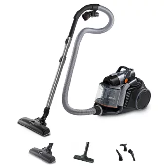Electrolux EUFC82EB 650 W Hepa Filtreli 1.6 lt Kapasiteli Toz Torbasız Süpürge Siyah