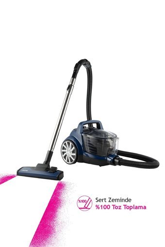Altus AL 606 ST 890 W Hepa Filtreli 4 lt Kapasiteli Toz Torbasız Süpürge Lacivert