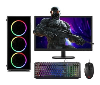 Zeiron A781 Harici Radeon R5 220 Intel Core i5 650 8 GB Ram 1 TB HDD + 240 GB SSD Tower FreeDos 21.5 inç Monitörlü Masaüstü Bilgisayar