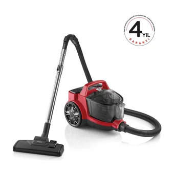 Arzum AR4071 890 W Hepa Filtreli 1.8 lt Kapasiteli Toz Torbasız Süpürge Kırmızı