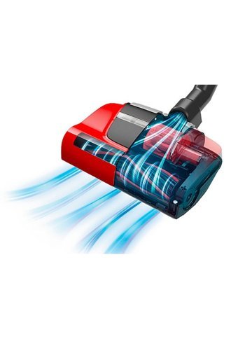Bosch BGS41PET1 750 W Hepa Filtreli 2.4 lt Kapasiteli Toz Torbasız Süpürge Kırmızı