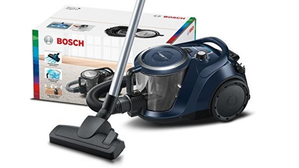 Bosch BGS41X300 550 W Hepa Filtreli 2.4 lt Kapasiteli Toz Torbasız Süpürge Lacivert