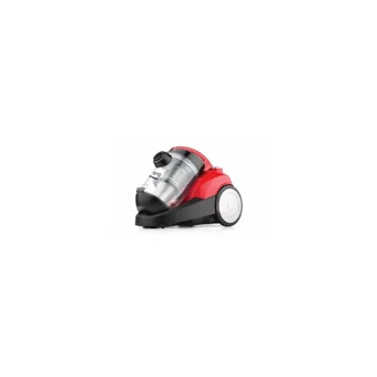 King K 372P Xtreme 1400 W Hepa Filtreli 2.5 lt Kapasiteli Toz Torbasız Süpürge Kırmızı