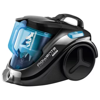 Rowenta Compact Power Cyclonic RO3731EA 750 W Hepa Filtreli 1.5 lt Kapasiteli Toz Torbasız Süpürge Mavi Siyah