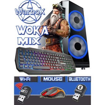 Warbox YORU MİX Harici Radeon R7 240 Intel Core i7 2600 8 GB Ram 120 GB HDD + 120 GB SSD Tower FreeDos Masaüstü Bilgisayar