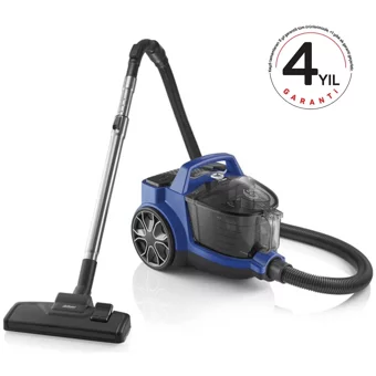 Arzum AR4072 890 W Hepa Filtreli 1.8 lt Kapasiteli Toz Torbasız Süpürge Mavi