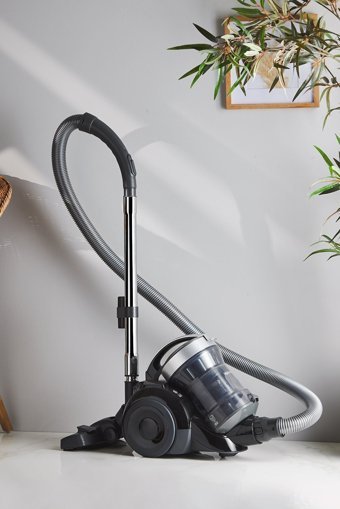 Homend Hurriclean 1231H 800 W Hepa Filtreli 1.5 lt Kapasiteli Toz Torbasız Süpürge Siyah
