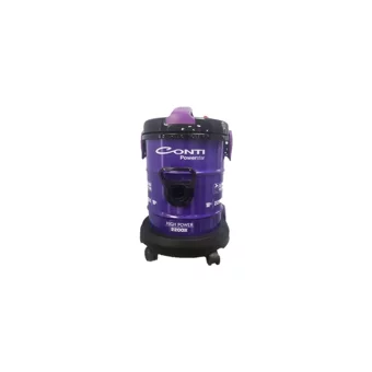 Conti CS-102 Powerstar 2200 W Hepa Filtreli 18 lt Kapasiteli Toz Torbasız Süpürge Mor
