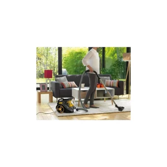 Rowenta RQ3724TR Compact Power Cyclonic 750 W Hepa Filtreli 1.5 lt Kapasiteli Toz Torbasız Süpürge Sarı Siyah