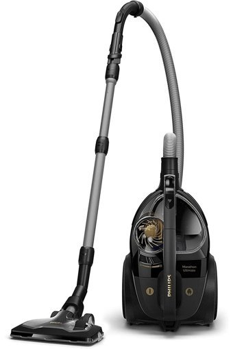 Philips Marathon Ultimate XB9125 899 W Hepa Filtreli 2.2 lt Kapasiteli Toz Torbasız Süpürge Siyah