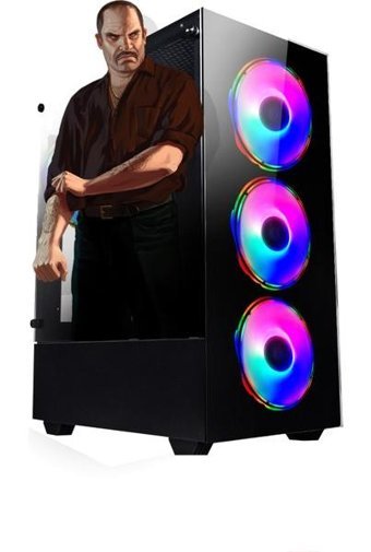 Ramtech RG505-045 Harici Radeon RX 550 AMD Ryzen 5 5500 16 GB Ram 1 TB HDD + 512 GB SSD Tower FreeDos Masaüstü Bilgisayar