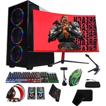 Ramtech FullForce FF85 Harici GeForce GTX 1650 Intel Core i5 6500 16 GB Ram 1 TB HDD + 256 GB SSD Tower FreeDos Masaüstü Bilgisayar