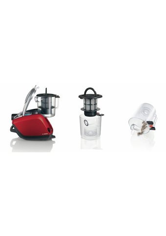 Bosch BGS5330R 700 W Hepa Filtreli 3 lt Kapasiteli Toz Torbasız Süpürge Kırmızı