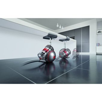 Dyson Cinetic Big Ball Absolute 2 700 W Hepa Filtreli 1.7 lt Kapasiteli Toz Torbasız Süpürge Kırmızı Gri