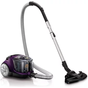 Philips Marathon 650 W Hepa Filtreli 2.2 lt Kapasiteli Toz Torbasız Süpürge Siyah