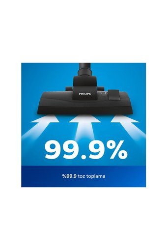 Philips XB2122/09 2000 850 W 1.3 lt Kapasiteli Toz Torbasız Süpürge Beyaz