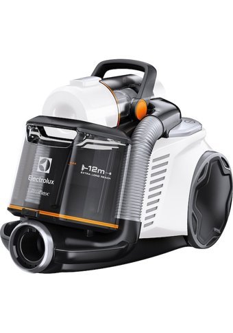 Electrolux EUFC8ALRGY 650 W Hepa Filtreli 1.6 lt Kapasiteli Toz Torbasız Süpürge Beyaz