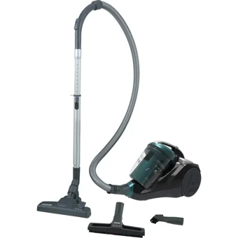 Hoover Chorus 550 W Hepa Filtreli 2.5 lt Kapasiteli Toz Torbasız Süpürge Siyah Yeşil