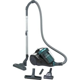 Hoover Chorus 550 W Hepa Filtreli 2.5 lt Kapasiteli Toz Torbasız Süpürge Siyah Yeşil