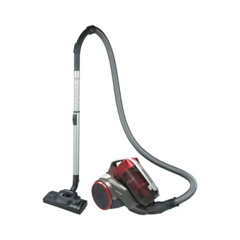 Hoover Khross 600 W Hepa Filtreli 1.8 lt Kapasiteli Toz Torbasız Süpürge Kırmızı Gri