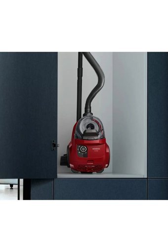 Siemens VSX21A300 550 W Hepa Filtreli 2 lt Kapasiteli Toz Torbasız Süpürge Kırmızı