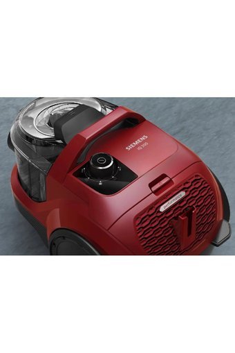 Siemens VSX21A300 550 W Hepa Filtreli 2 lt Kapasiteli Toz Torbasız Süpürge Kırmızı