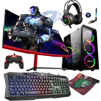 Zeiron RSX60 Harici GeForce GTX 1650 AMD Ryzen 5 5600X 16 GB Ram 1 TB HDD + 512 GB SSD Tower FreeDos Masaüstü Bilgisayar