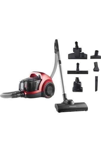 Grundig VCC 8170 750 W Hepa Filtreli 2.7 lt Kapasiteli Toz Torbasız Süpürge Kırmızı