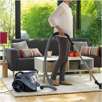 Rowenta RQ3760TR Compact Power Cyclonic 750 W Hepa Filtreli 1.5 lt Kapasiteli Toz Torbasız Süpürge Gri