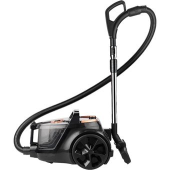 Stilevs Maxtrom Ultra Sessiz 800 W Hepa Filtreli 4.8 lt Kapasiteli Toz Torbasız Süpürge Altın Siyah