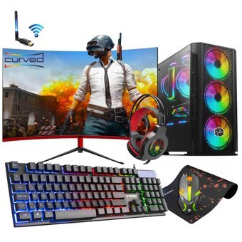 Zeiron FX50 Harici GeForce GT 730 Intel Core i5 3470 16 GB Ram 1 TB HDD + 240 GB SSD Tower FreeDos 23.8 inç Monitörlü Masaüstü Bilgisayar