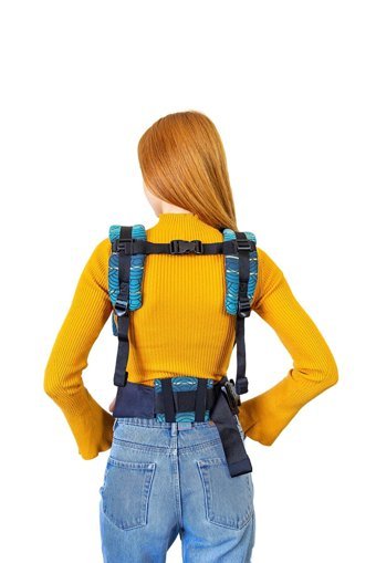 Lufasling Wipie 3.5-15 kg Kapasiteli Her Yöne Yenidoğan Kanguru Çok renkli