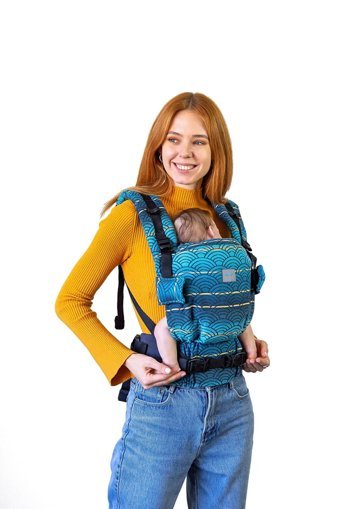 Lufasling Wipie 3.5-15 kg Kapasiteli Her Yöne Yenidoğan Kanguru Çok renkli