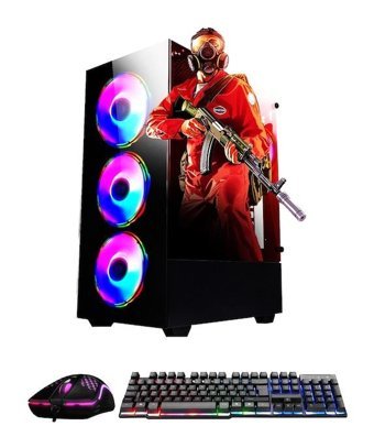 Ramtech FullForce FF449 Harici Radeon RX 580 AMD Ryzen 5 3600 32 GB Ram 1 TB HDD + 256 GB SSD Tower FreeDos Masaüstü Bilgisayar