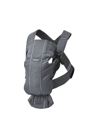 BabyBjörn Mini 3D 3.2-11 kg Kapasiteli Oturaklı Her Yöne Kanguru Gri
