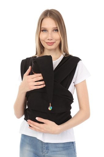 Luvmabelly Myra9050 3.5-15 kg Kapasiteli Her Yöne Yenidoğan Kanguru Siyah