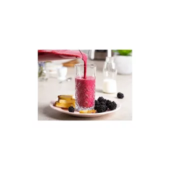 Philips 1000 ml Cam Hazneli Buz Kırıcılı Turbolu 6 Bıçaklı Tekli Sürahili Blender Siyah