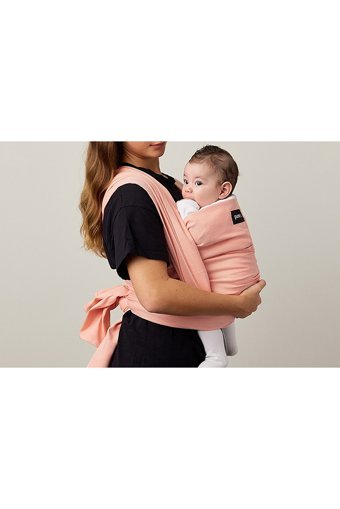 Pure Carrier Ring Sling 16 kg Kapasiteli Her Yöne Yenidoğan Kanguru Pembe