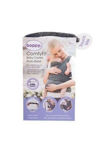 Chicco Boppy ComfyFit 3.5-15 kg Kapasiteli Oturaklı Kanguru Gri
