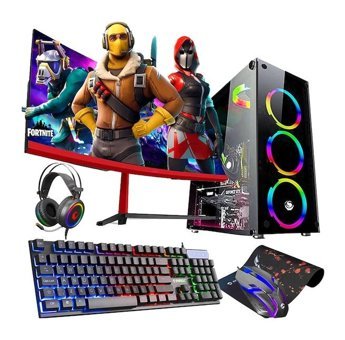 Zeiron SP05 Harici GeForce GT 730 Intel Core i5 3470 16 GB Ram 1 TB HDD + 1 TB SSD Tower FreeDos 23.8 inç Monitörlü Masaüstü Bilgisayar