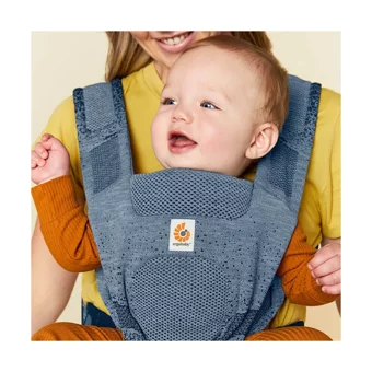 Ergobaby Aerloom 360 15 kg Kapasiteli Oturaklı Her Yöne Yenidoğan Kanguru Lacivert