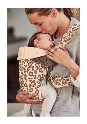 BabyBjörn Mini 3D 3.2-11 kg Kapasiteli Oturaklı Her Yöne Kanguru Kahverengi-Pembe